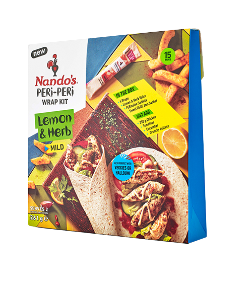Lemon & Herb Wrap Kit Food Nando's